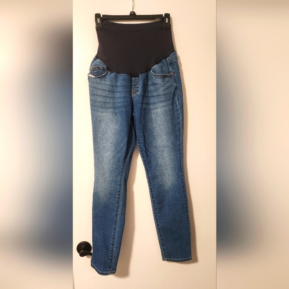 Maternity Full-Panel Skinny Jeans